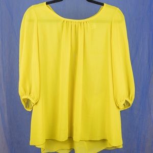 Flows yellow Jella Couture Blouse
